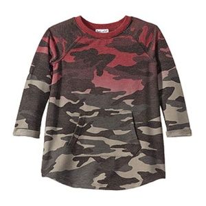 Splendid Girls' Toddler Camouflage Long Sleeve Dress & Panty